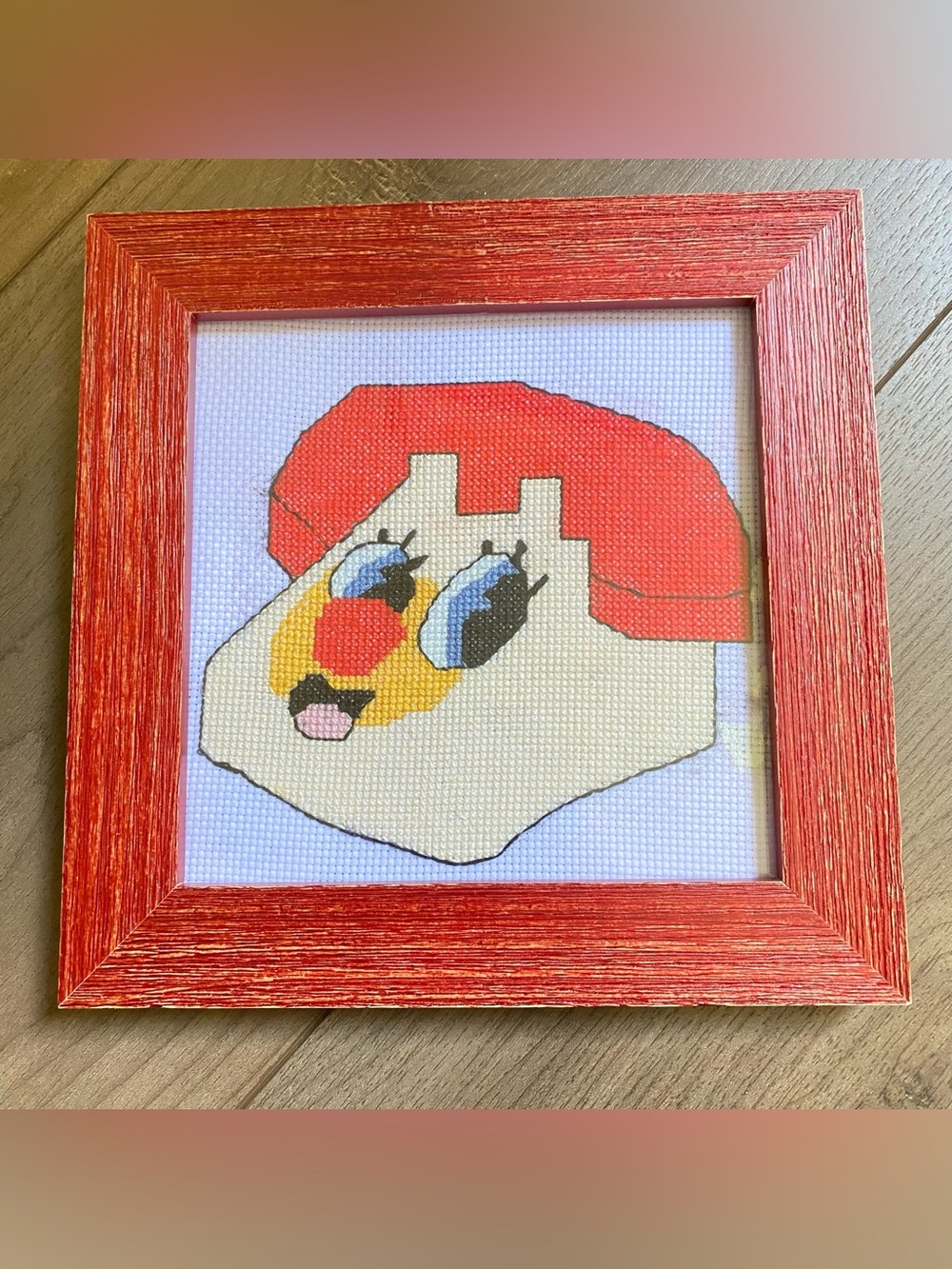 Handmade Powerpuff Girls Framed Cross Stitch